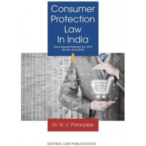 Central Law Publication's Consumer Protection Law in India by Dr. N. V. Paranjape